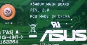 ASUS VivoBook 15 X540UV Rev:2.0 Bios