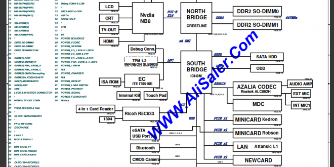 ASUS T76S Rev Schematic Diagram — скачать бесплатно