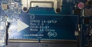 HP 15-da0005ne EPK50 LA-G07CP Rev1.0 Bios + EC