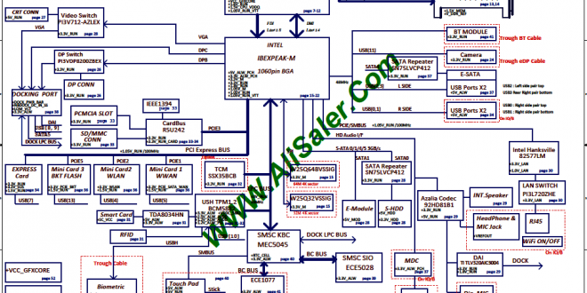 HP G42 G62 Compaq Presario CQ42 QUANTA AX1 REV:1A Intel UMA.