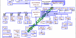 Dell Inspiron 1420 ELSA LANAI DISCRETE Schematics