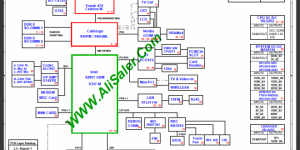 Acer Extenza 5210/5610 TravelMate 5310/5710 Wistron Dallen Rev:-1 schematic