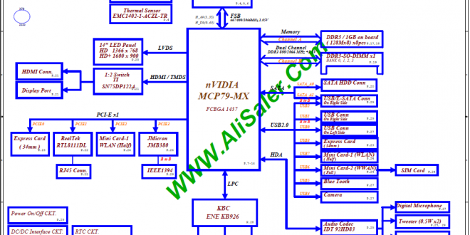 Dell Studio 14Z 1440 Compal LA-4631P Rev:1.0 Schematics — Скачать.